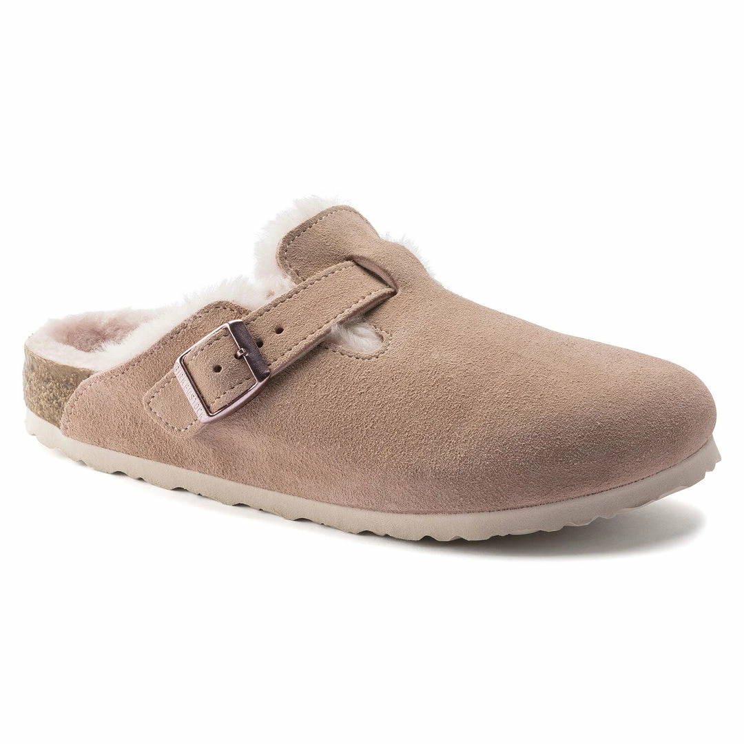 Best Sale 👏 BIRKENSTOCK 👩 Women's Boston Shearling 👍 1 BIRKENSTOCK Women's Boston Shearling