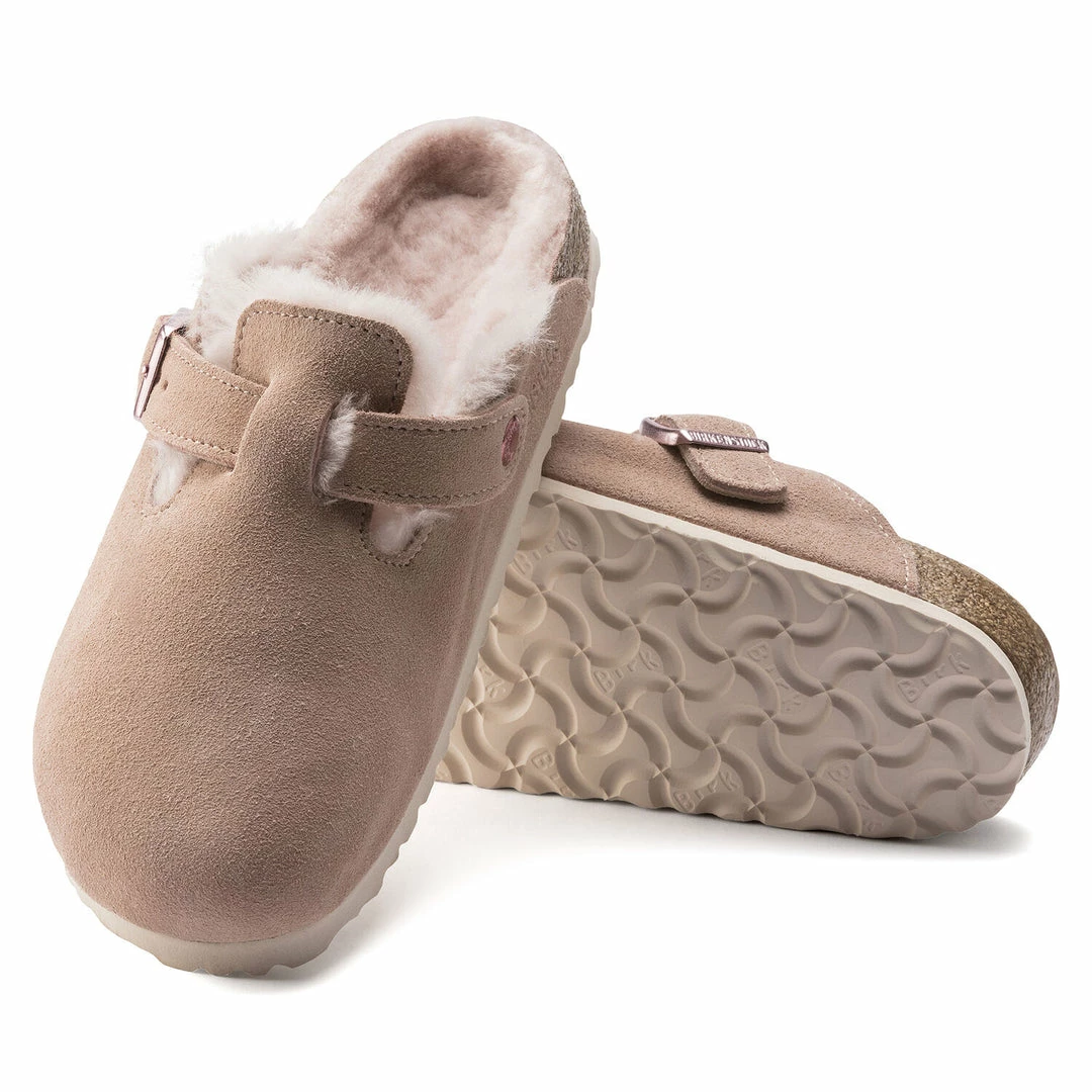 Best Sale 👏 BIRKENSTOCK 👩 Women's Boston Shearling 👍 4 BIRKENSTOCK Women's Boston Shearling