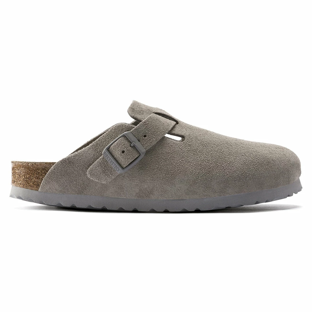 Budget 😍 BIRKENSTOCK Boston Soft Footbed Suede ❤️ 3 BIRKENSTOCK Boston Soft Footbed Suede