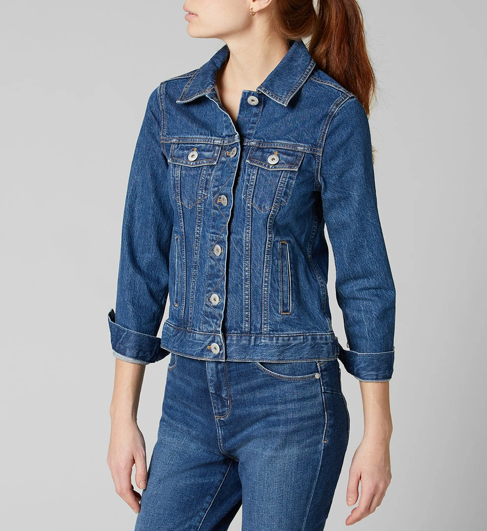 Outlet 🛒 JAG Kiara Denim Jacket ⭐ 3 JAG Kiara Denim Jacket