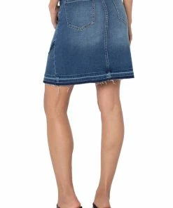 Liverpool Los Angeles Ruffle Let Down Hem