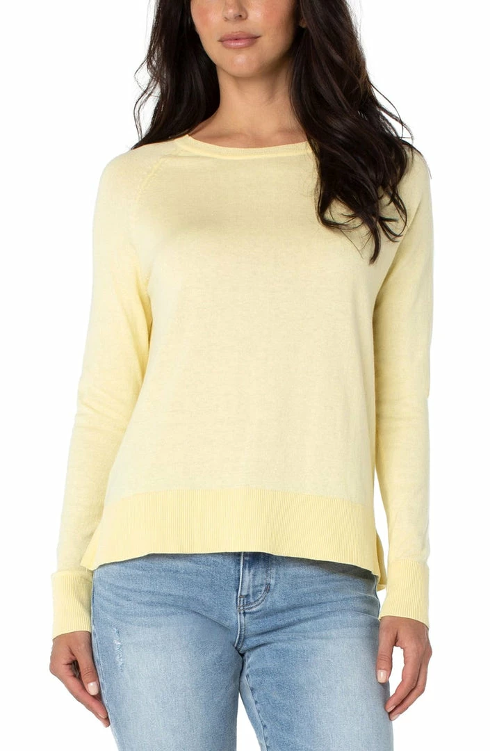 Wholesale โ๏ธ Liverpool Los Angeles Raglan Sweater With Side Slits ๐ฅ 2 Liverpool Los Angeles Raglan Sweater With Side Slits