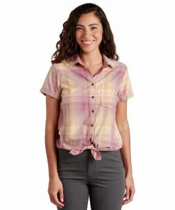 TOAD&CO Willet Tie Short Sleeve Tee