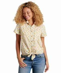 Flash Sale 😀 TOAD&CO Willet Tie Short Sleeve Tee 😍 6 TOAD&CO Willet Tie Short Sleeve Tee