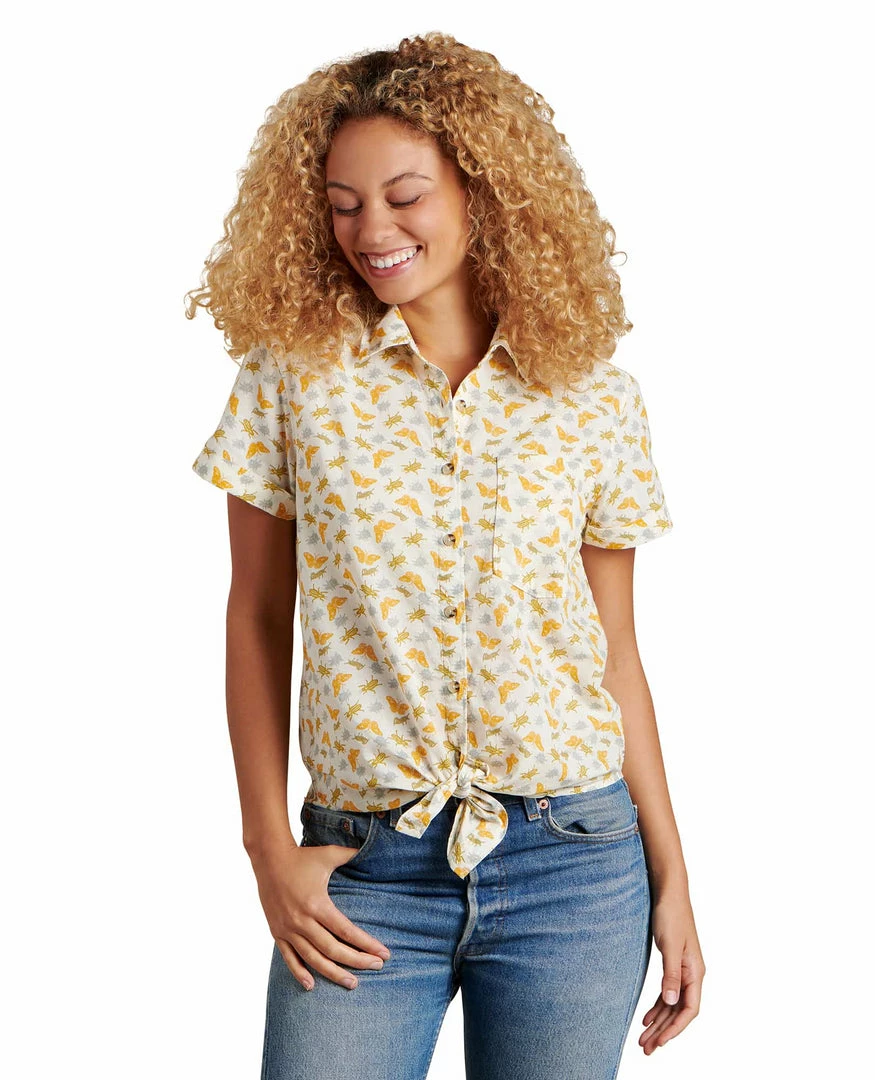 Flash Sale 😀 TOAD&CO Willet Tie Short Sleeve Tee 😍 3 TOAD&CO Willet Tie Short Sleeve Tee