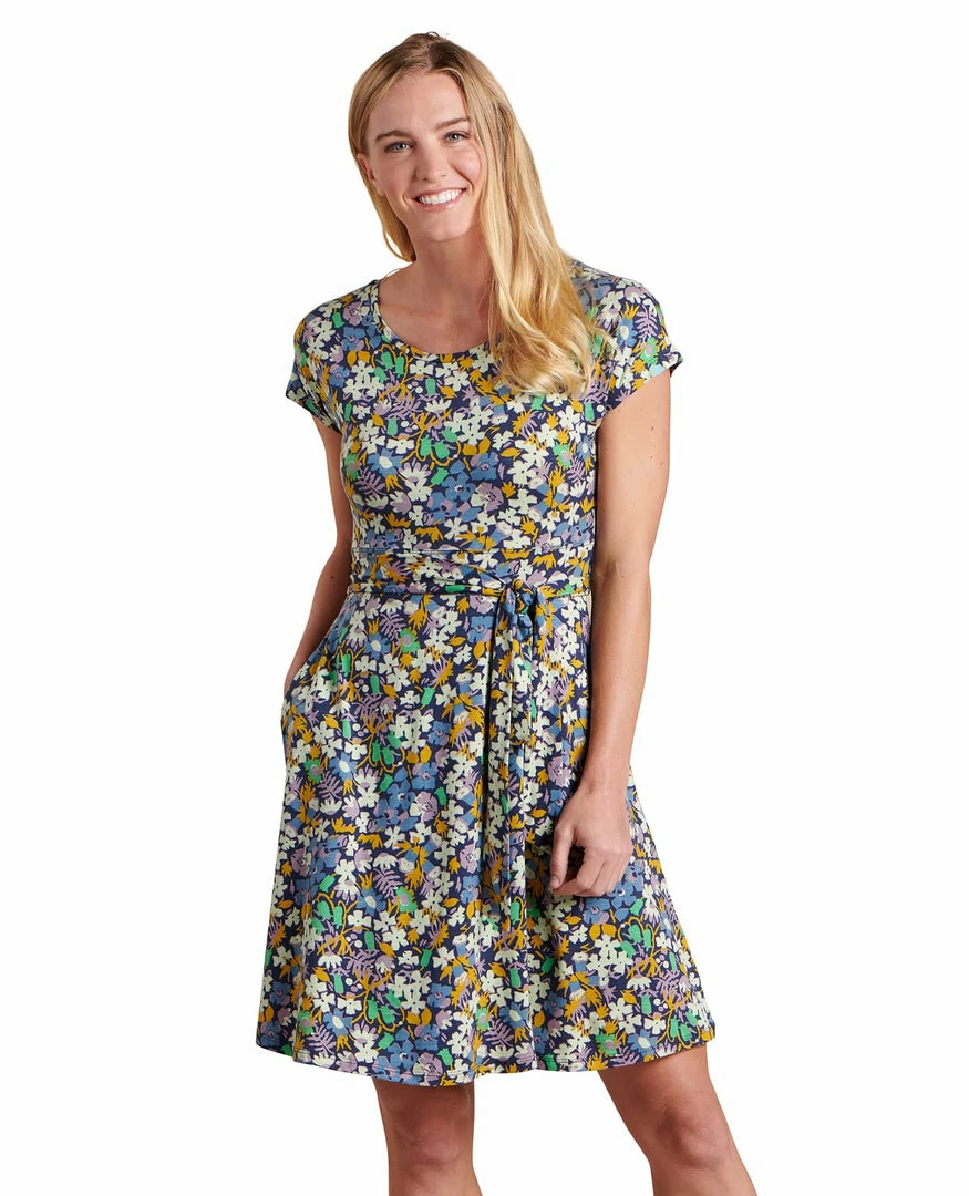 Buy 😍 TOAD&CO Cue Wrap Short Sleeve 👗 Dress 😀 1 TOAD&CO Cue Wrap Short Sleeve Dress
