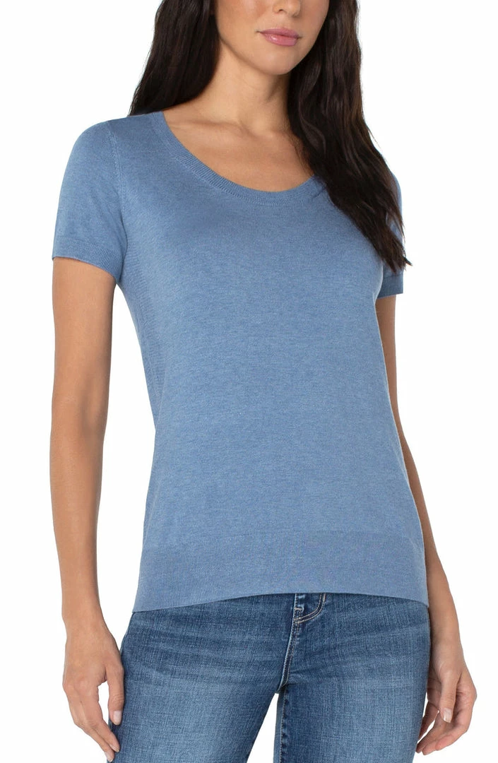 Outlet 🔔 Liverpool Los Angeles Scoop Neck S/S Swtr 😉 1 Liverpool Los Angeles Scoop Neck S/S Swtr