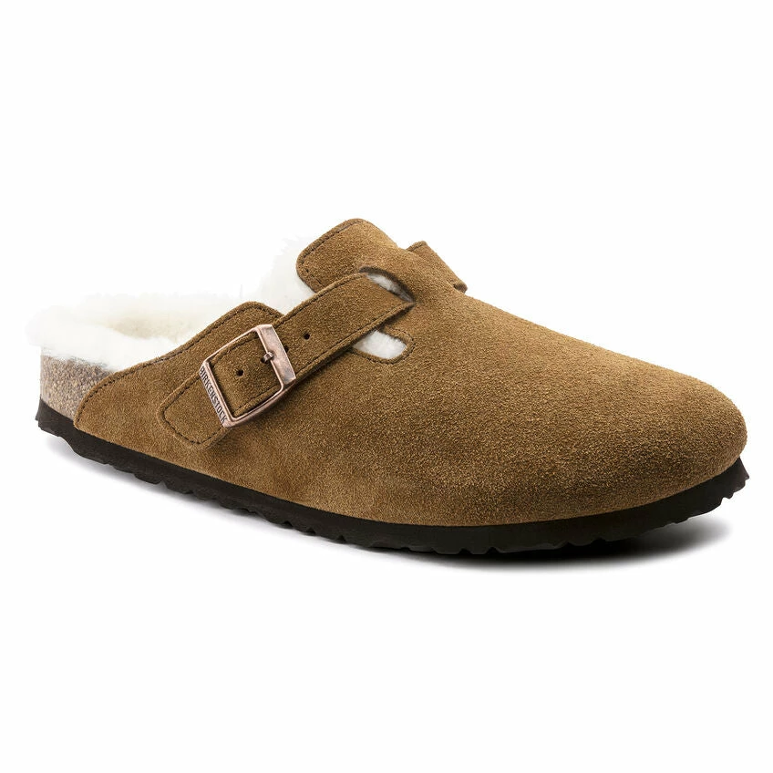Best Sale 👏 BIRKENSTOCK 👩 Women's Boston Shearling 👍 2 BIRKENSTOCK Women's Boston Shearling